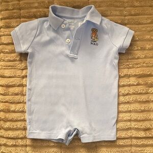 Ralph Lauren Light Blue Kids One Piece